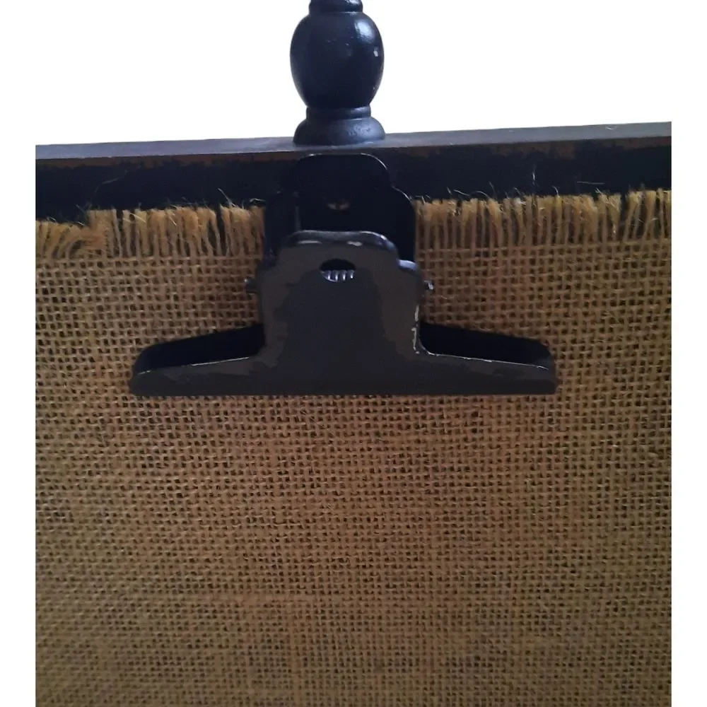 Rustic Black and Tan Picture Frame